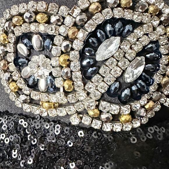 Alyce Paris Strapless Sequin Skinny Leg Jumpsuit women's US size 6 NEW with tags - Picture 5 of 14